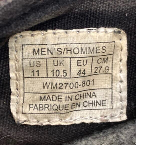 Woolrich Men's Low Top Sneakers Gray Ombre Wool Lace Up Shoes Size 11 - Picture 5 of 13